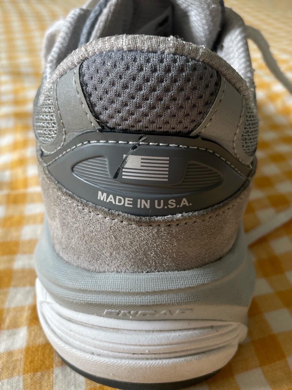 SOLD New Balance Gray 990v6 Sneakers - Picture 7 of 7